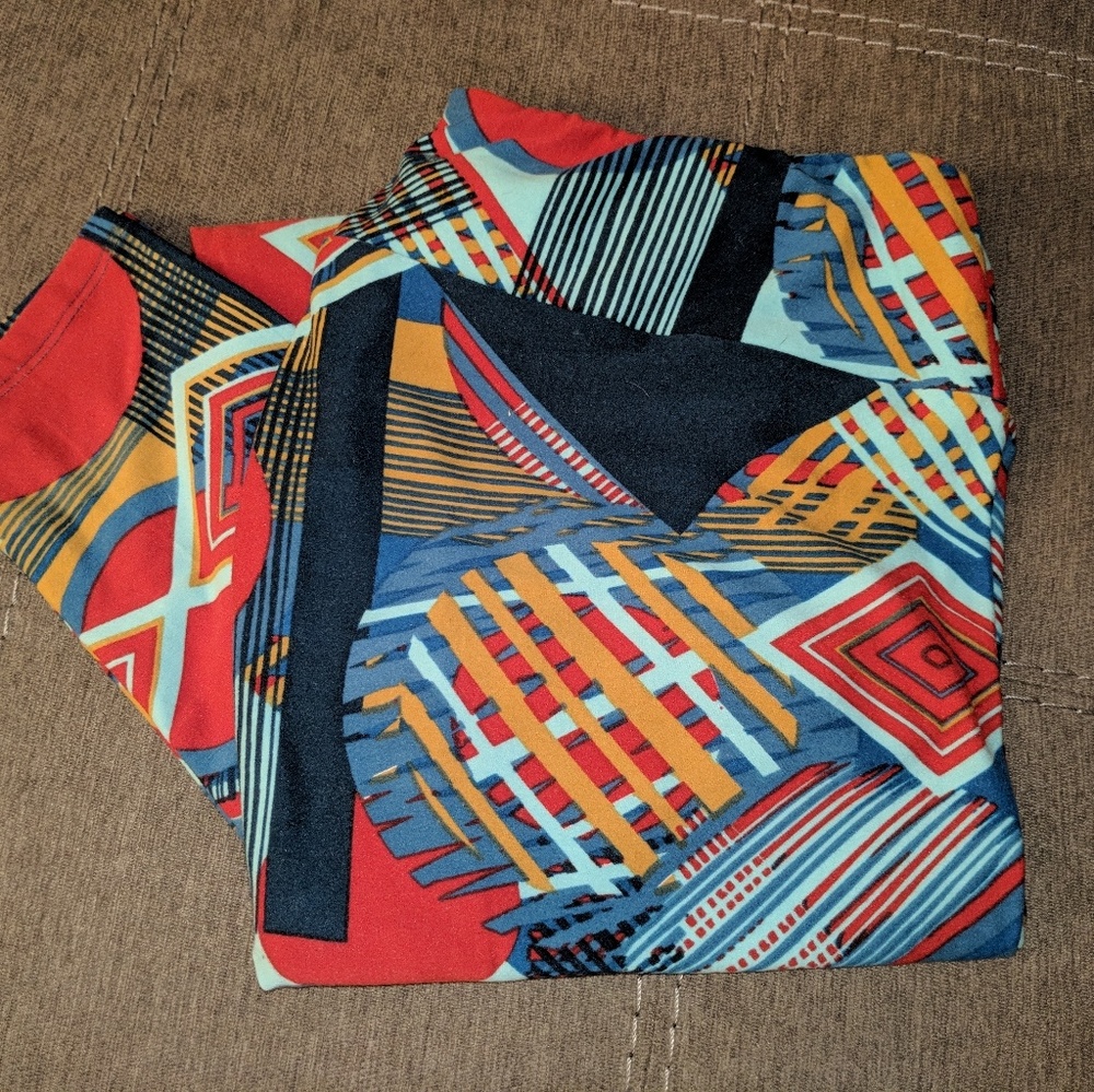 Lularoe Multicolored TC Leggings